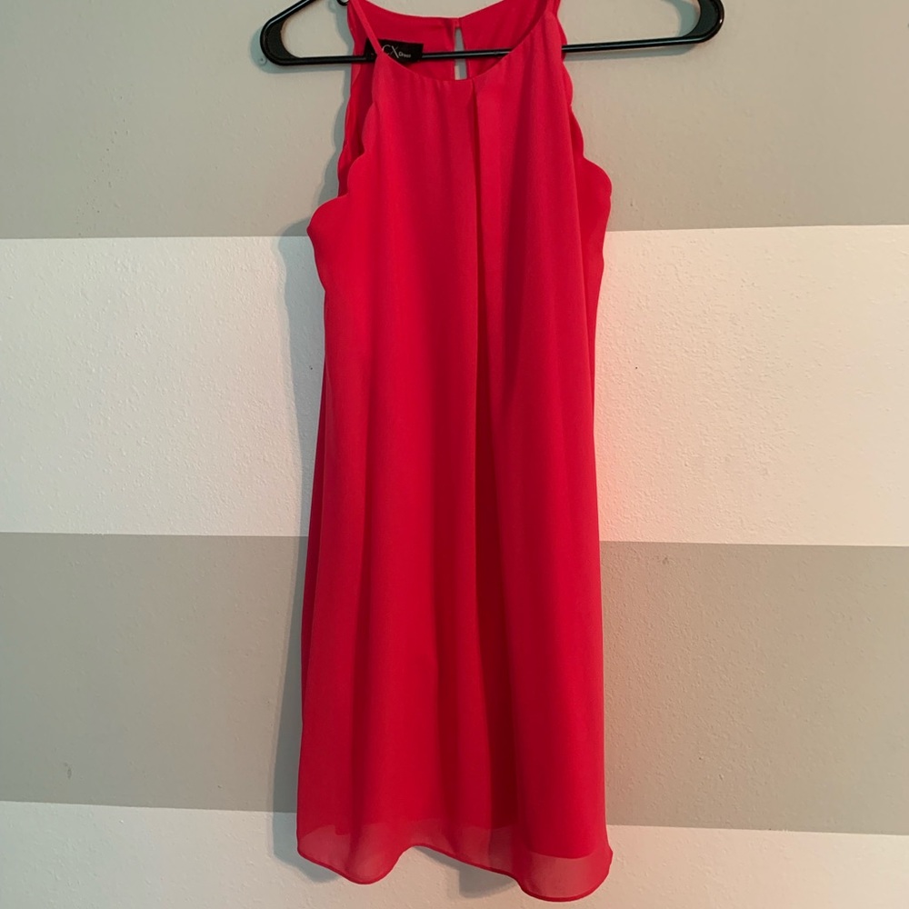 Scalloped dress